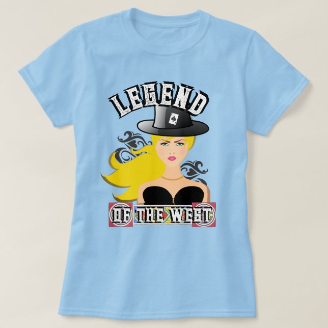 Die Legende des Westens T-Shirt (Design vorne)