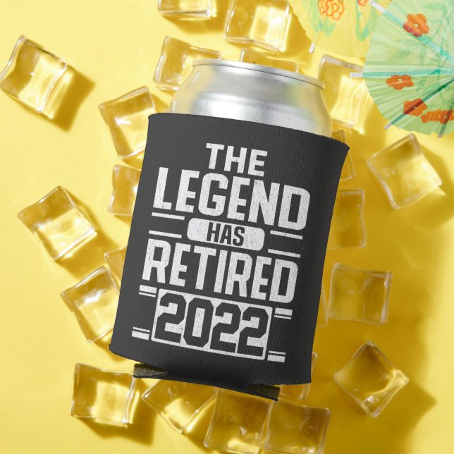 Die Legende hat 2022 Rente Vater Gift Dosenkühler (In Situ Sommer)