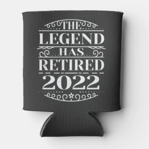 Die Legende hat 2022 Rente Vater Gift Dosenkühler