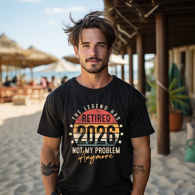 Die Legende hat 2026 nicht mehr mein Problem T-Shirt (Von Creator hochgeladen)