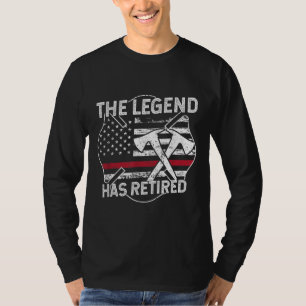 Die Legende hat die Ruhestandsregelung für Feuerwe T-Shirt