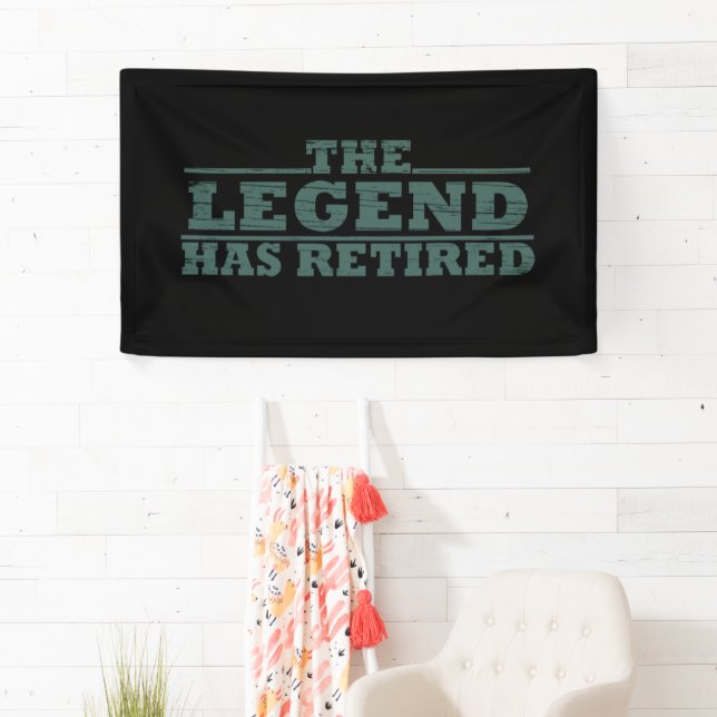 Die Legende hat lustige Pensionierung gemacht Banner (Insitu)