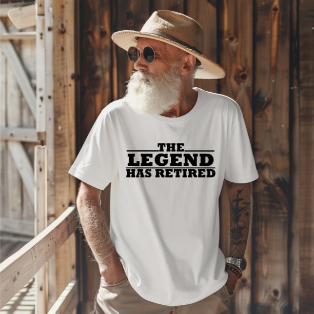 Die Legende hat lustige Ruhestandsangebote veröffe T-Shirt (Von Creator hochgeladen)