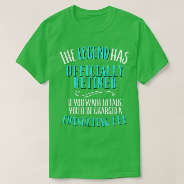 Die Legende hat offiziell die Funny Consulting wie T-Shirt (Design vorne)