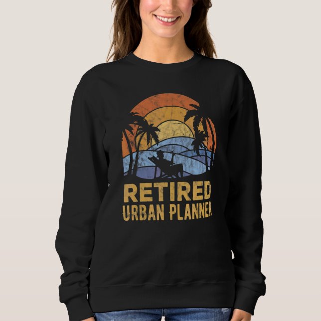 Die Legende hat Polsterer in den Ruhestand geschic Sweatshirt (Vorderseite)