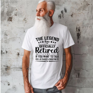 Die Legende hat sich offiziell in den lustigen Ruh T-Shirt