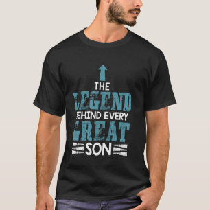 Die Legende hinter jedem Vater des großen Sohnes V T-Shirt