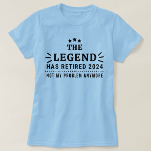 Die Legende ist 2024 in Rente gegangen - Nicht meh T-Shirt