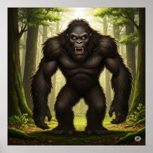 Die Legende von Bigfoot Poster