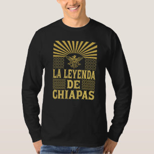 Die Legende von Chiapas Mexikanischer Aztekischer T-Shirt