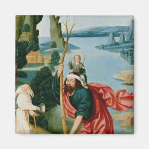 Die Legende von St Christopher Magnet
