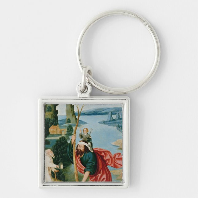 Die Legende von St Christopher Schlüsselanhänger (Vorne)