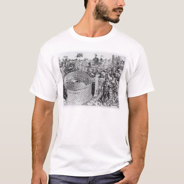 Die Legende von Theseus T-Shirt (Vorderseite)
