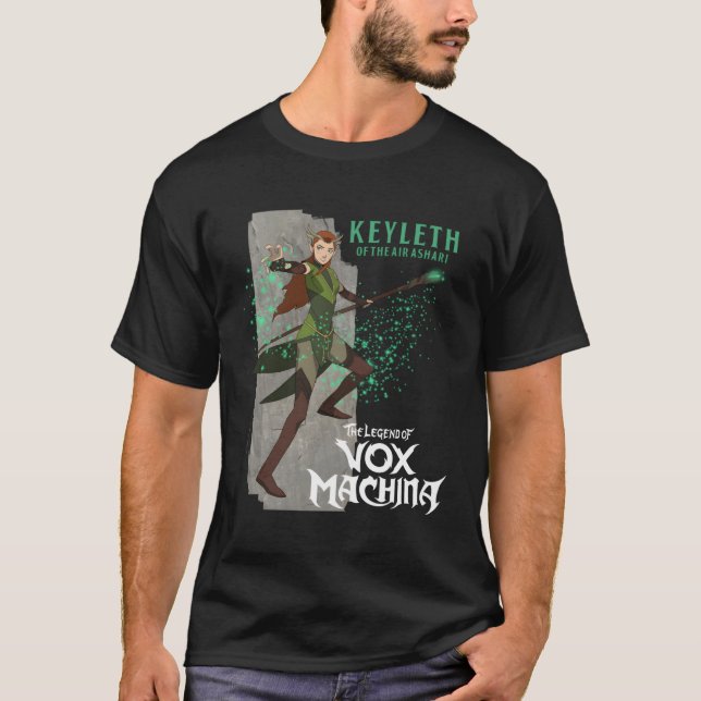 Die Legende von Vox Machina Keyleth T-Shirt (Vorderseite)