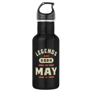 Die Legenden sind im Mai - Mai - Geburtstag Gebore Edelstahlflasche