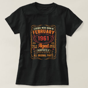 Die Legenden waren im Februar 1961 60. Geburtstag  T-Shirt