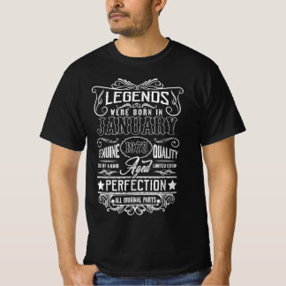 Die Legenden waren im Januar 1978 Geboren T-Shirt