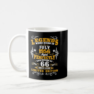 Die Legenden waren im Juli 1956 am 66. Geburtstag  Kaffeetasse