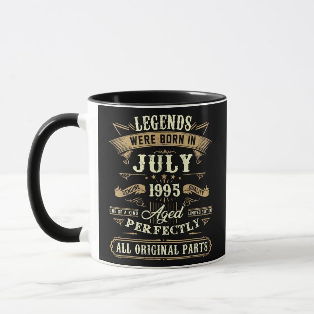 Die Legenden waren im Juli 1995 am 27. Tasse (Links)