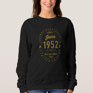 Die Legenden waren im Juni 1952 Vintagen 70. Gebur Sweatshirt