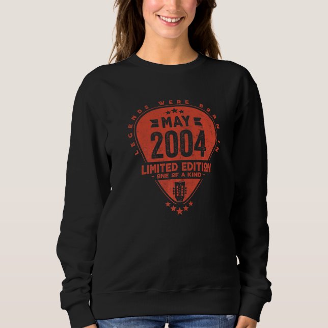 Die Legenden waren im Mai 2004 in der Gitarre 1 Ge Sweatshirt (Vorderseite)