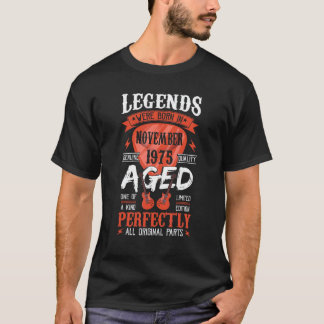 Die Legenden waren im November 1975 Plektrum Gu Ge T-Shirt