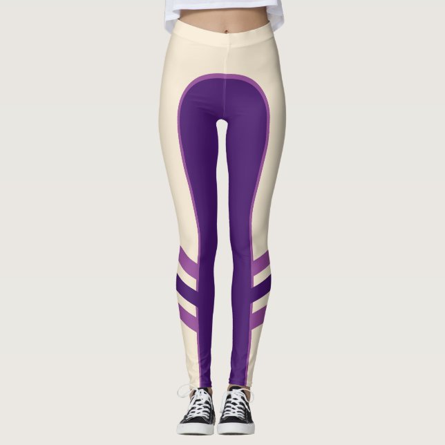 Die Leggings der Lila Hauptseite (Vorderseite)