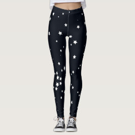 Die Leggings der Marine-blauer Stern-Frauen