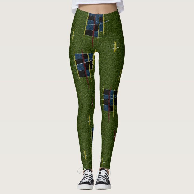 Die Leggings der Olivenzweige (Vorderseite)