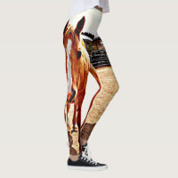 Die Leggings der Palomino-Pferdefrauen