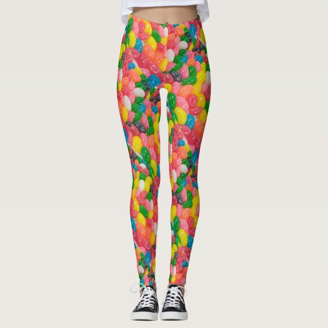 Die Leggings Gelee-Bohnen-Süßigkeits-Ostern-Frauen (Vorderseite)