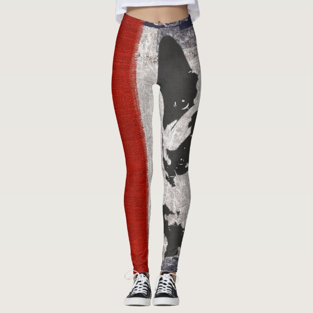 Die Leggings-Hosen der französische Leggings (Vorderseite)