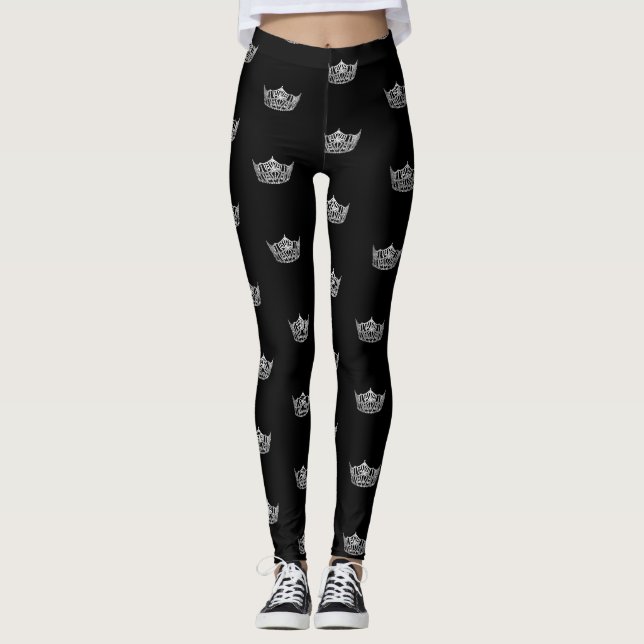 Die Leggings-Kronen der Frauen Leggings (Vorderseite)