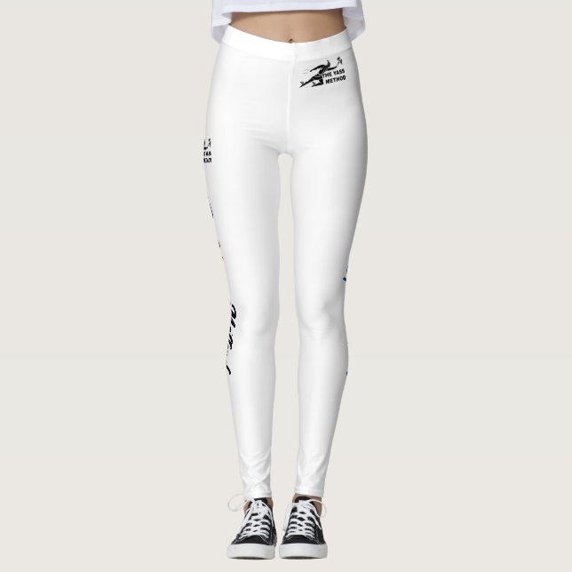 Die Leggings zur Fitness der Yass-Methode für Frau (Vorderseite)