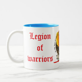 Die Legion der Krieger Zweifarbige Tasse