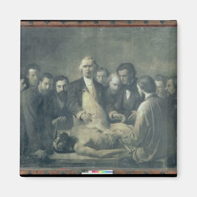 Die Lehre aus der Anatomie von Doktor Velpeau Magnet (Vorne)