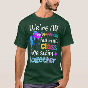 Die Lehren waren alle unterschiedlich, aber in die T-Shirt