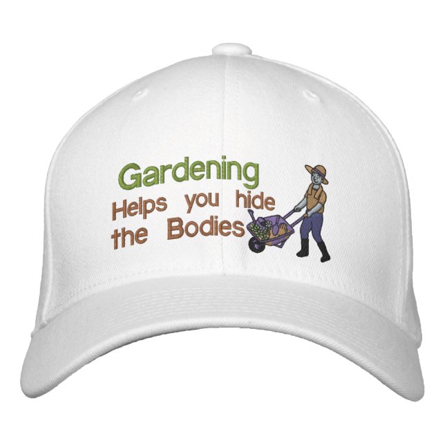 Die Leichen verstecken Bestickte Kappe (Vorderseite)