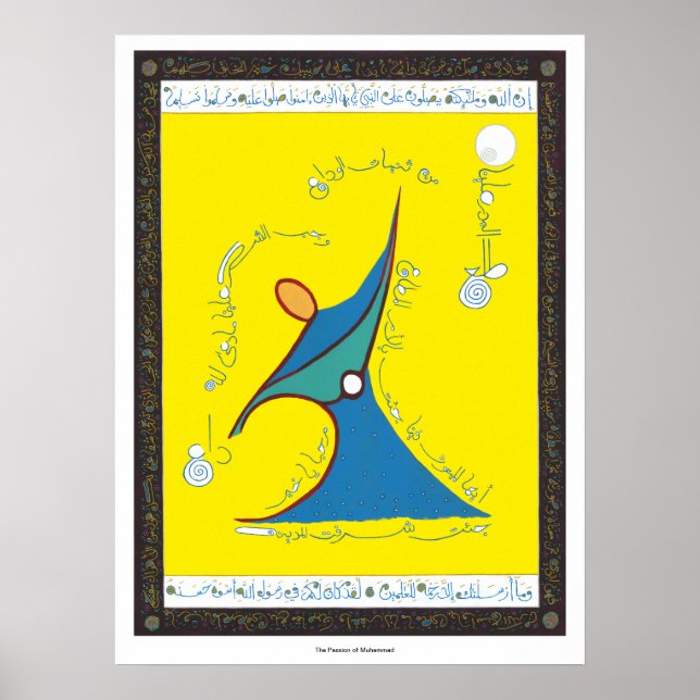 Die Leidenschaft Mohammeds - Drucken Poster (Vorne)