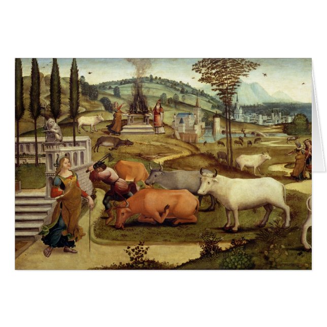 Die Leidenschaften von Pasiphae, Ehefrau von König (Vorderseite (Horizontal))