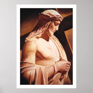"Die Leidenschafts-" Jesus-Aquarell-Kunst Poster