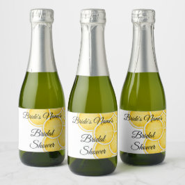 Die Lemon Spritz Brautparty Mini Flasche