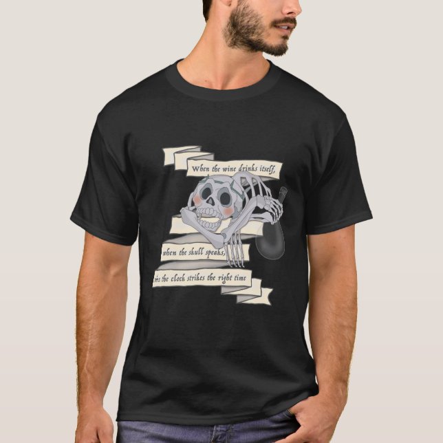 Die letzte Einhorn-Schädelspalte T-Shirt (Vorderseite)