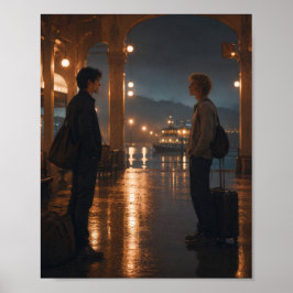 Die letzte Fähre hinaus | Gay Art Project Poster