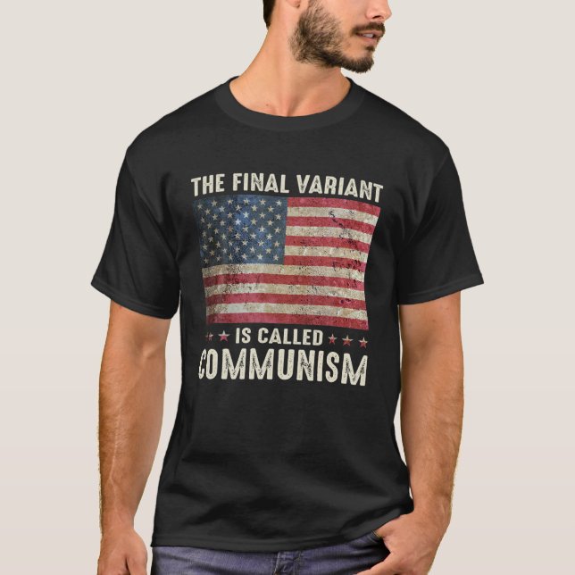 Die letzte Variante heißt Kommunismus T-Shirt (Vorderseite)