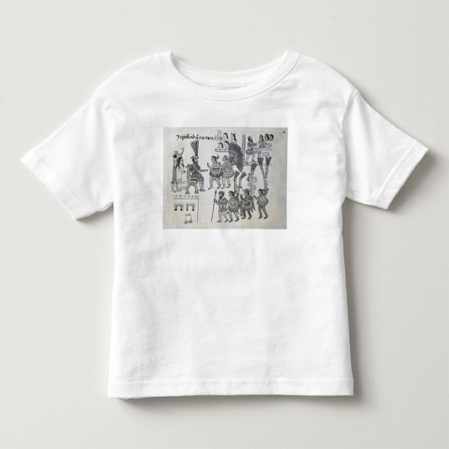 Die letzten aztekischen Kaiser Cuauhtemoc Kleinkind T-shirt (Vorderseite)