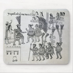 Die letzten aztekischen Kaiser Cuauhtemoc Mousepad