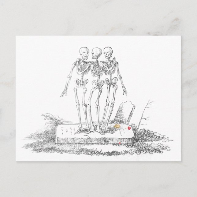 Die letzten der Grazien Postkarte (Vorderseite)