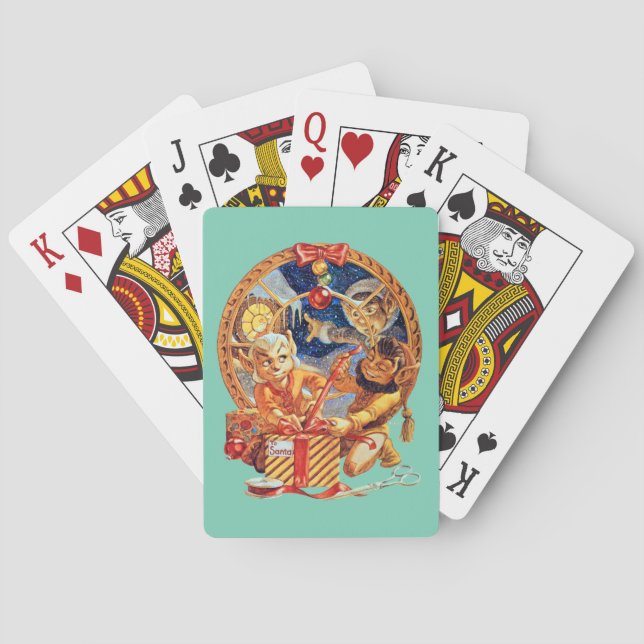 Die letzten Karten Spielkarten (Rückseite)