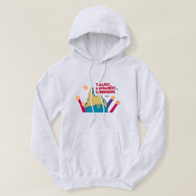 Die letzten und die besten Kanadier Hoodie (Design vorne)